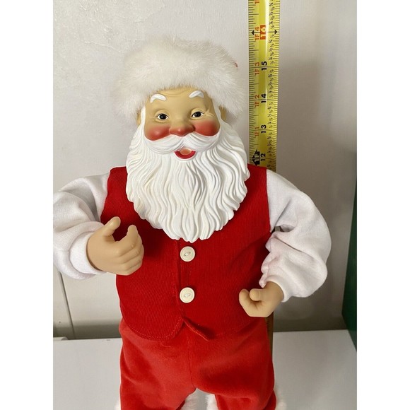 Vintage Animated Dancing Singing Santa 1999 Santa Musical Christmas Tested Works - Picture 11 of 11